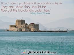 Quotes About Castles. QuotesGram via Relatably.com