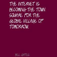 Global Village Quotes. QuotesGram via Relatably.com