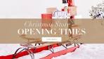 Christmas opening hours matalan