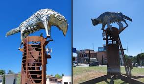 La “Lupa dell’accoglienza” di Alberto Inglesi ha un po’ di “sangue” ripolese