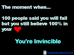 Invincible quotes | Inspiration Boost via Relatably.com