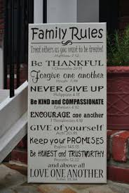 Christian Rules Sign, Family Rules Sign, Religious Family Sign ... via Relatably.com