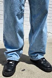 Vertical Pastel Blue Baggy — Neo Blue Jeans – Made-in-USA Baggy Denim - Product from Neo Blue Jeans