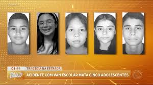 Veja quem eram os estudantes que morreram em acidente entre van escolar e caminhão em GO