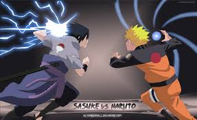 Image result for naruto vs sasuke