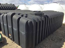 2100 Imperial Gallon Black Low Profile Transport Tank ...