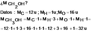 Tabla de masas moleculares (g/mol)(u)