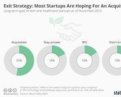 Exit strategy startup diagram