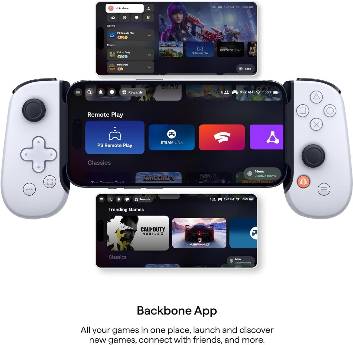Backbone One PlayStation Edition Mobile Gaming Controller for iPhone