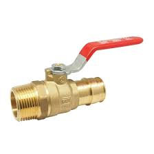 5018AB DZR LF Brass PEX (F1960) Transition Ball Valve - RED ...