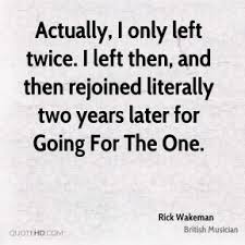 Rick Wakeman Quotes | QuoteHD via Relatably.com