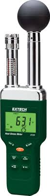 Extech HT200 - Heat Stress (WGBT) Wet Bulb Globe Temperature ...