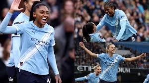 Man City women's player ratings vs Chelsea: The new queens of the WSL! Hat-trick hero Kerolin runs riot as defending champions thrashed to all-but wrap up title race