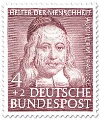 Briefmarke: August Hermann Francke (Theologe) Briefmarke: &quot;August Hermann Francke (Theologe)&quot; - august-hermann-francke-theologe-gr