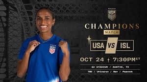 USWNT Returns to Action with Champions Match against Iceland