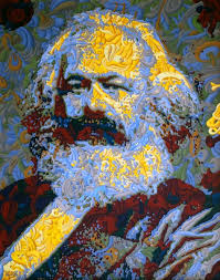 Werner Horvath: &quot;Karl Marx&quot;. Oil on canvas, 105 x 85 cm, 1997. - marx