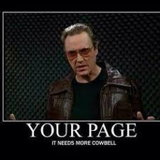 Christopher. WALKEN. on Pinterest | Cowbell, Actors and Toilet Seats via Relatably.com