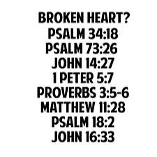 Broken heart scriptures | Broken hearted | Pinterest | Scriptures ... via Relatably.com