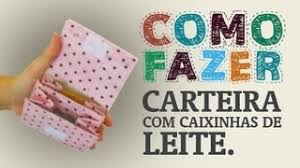 Resultado de imagem para arte com caixa de leite lembrancinhas