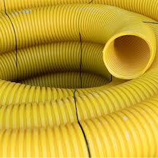 Yellow Plastic Flex Hose 6" (100' Roll) Baughman – VacTruckStore