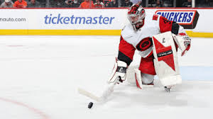 Andersen's puck-handling skills 'huge asset' for Hurricanes in playoffs