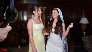 ما سبب إخفاء العريس في زفاف شقيقة الفنانة كارمن سليمان