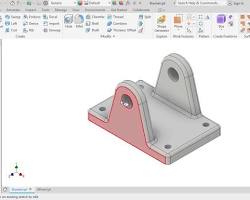 Imagem de Inventor Professional interface