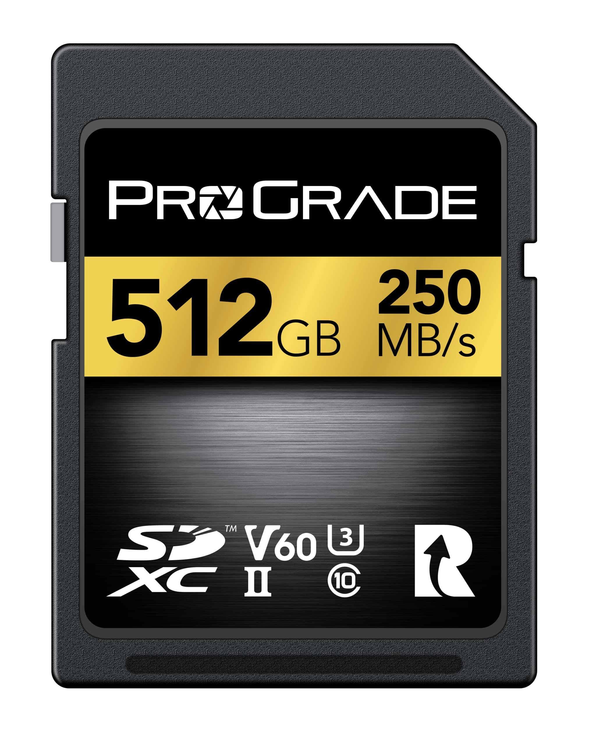 ProGrade Digital SDXC UHS-II V60 Memory Card