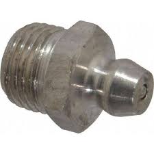 Standard Grease Fitting: 1/8-27 PTF 7/16" Hex, Stainless ...