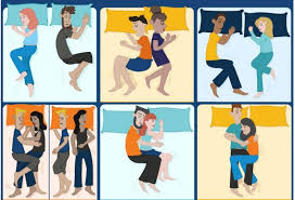 Image result for sleeping positions for couples and what they mean