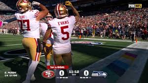Brock Purdy connects with Mike Evans for two-yard TD, giving 49ers lead over Seahawks | NFL Highlights