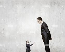 รูปภาพPerson looking down on others