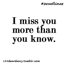 Miss You More Than Quotes. QuotesGram via Relatably.com