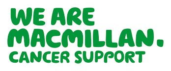 logo for Macmillan cancer support in green writing