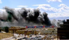 thornton fire smoke billowing over I-25