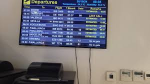 Numerous delays at Ibiza airport due to bad weather