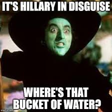 Image result for Hillary as a witch meme