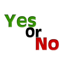 Image result for yes or no