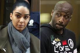 Knicks guard Raymond Felton was reported to police by estranged wife Ariane Raymondo-Felton, seen arriving at court on Tuesday, after he allegedly pointed a ... - felton5