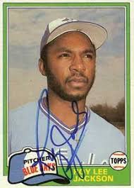 Roy Lee Jackson Autograph on a 1981 Topps (#775) - roy_lee_jackson_autograph