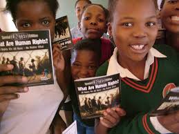 In over 100 nations, teachers implement Youth for Human Rights&#39; curriculum, teaching children of all ages their fundamental rights. - inline-youth-for-human-rights-kids-Daveyton-human-rights-curriculum