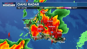 First Alert Weather Day declared for threat of heavy rain; Oahu under flash flood warning