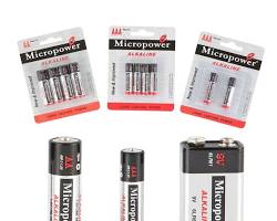 AA and AAA dry cell batteriesの画像
