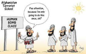 Image result for Terrorist CARTOON