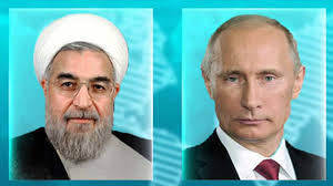 Rouhani urges promotion of Iran-Russia relations. Iranian President Hassan Rouhani (L) and his Russian counterpart, Vladimir Putin - 354655_Rouhani-Putin