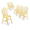 Light oak dining chairs Abu Dhabi