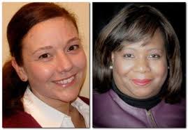Deirdre Mailloux, left, and Angela Thorpe will face off in East Longmeadow&#39;s annual town election for a spot on the School Committee as a result of coming ... - 10685616-large