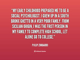 My early childhood prepared me to be a social psychologist. I grew ... via Relatably.com