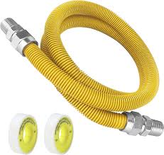 Amazon.com: 72" Flexible Gas Line Hose,Appliance Gas Line ...