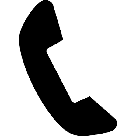 Black telephone auricular - Free Tools and utensils icons